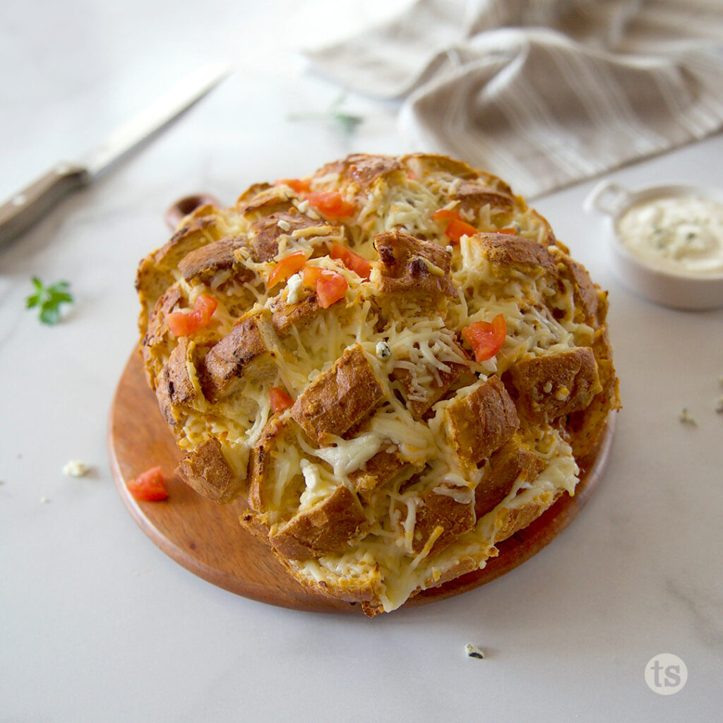 Try this Buffalo Chicken Pull-Apart Bread