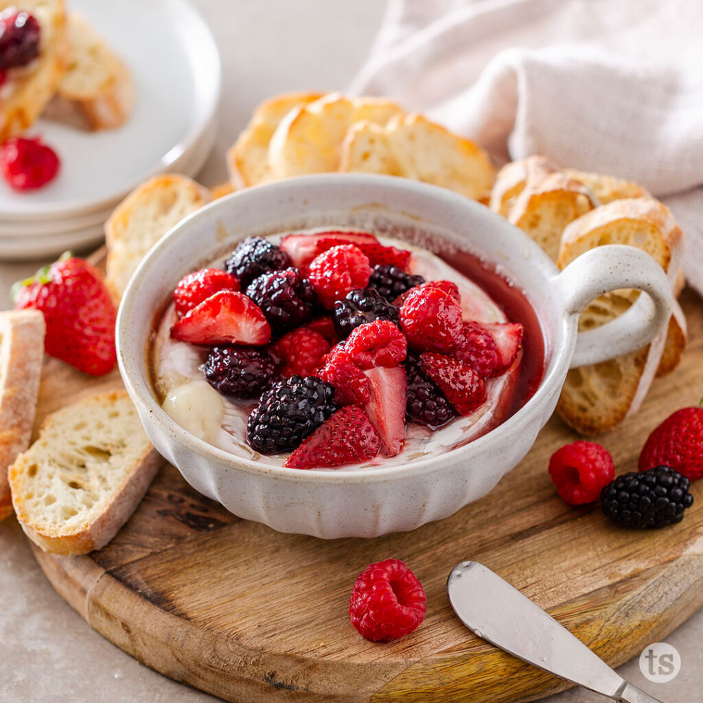 Try this Champagne Berry Baked Brie