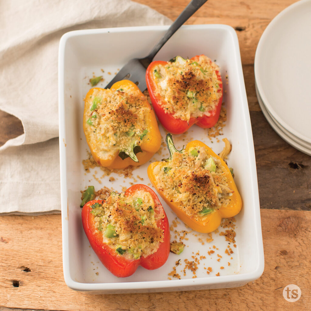 Try these Chicken & Broccoli Stuffed Peppers