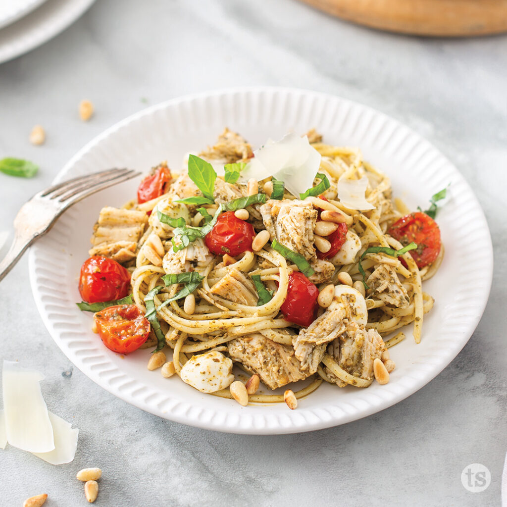 Try this Chicken Caprese Linguine