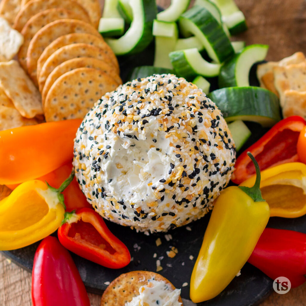 Try this Everything Bagel Cheese Ball