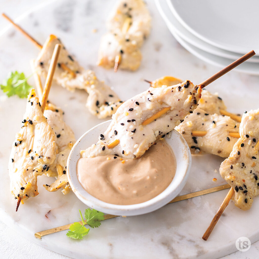 Try these Everything Chicken Berry Satay