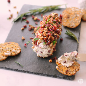 Try this Holiday Cranberry Cheese Log