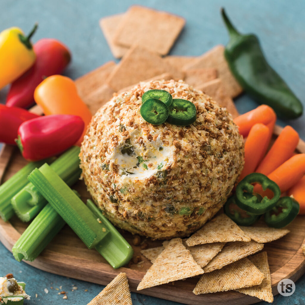 Try this Jalapeño Popper Cheese Ball