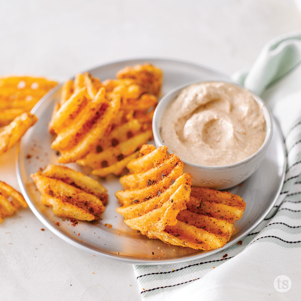 Try these Cha Cha! Chile Lime Waffle Fries