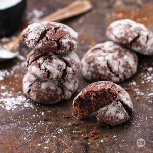 Try these Chocolate Crackle Cookies