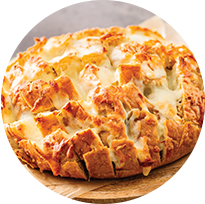 Magic Cheesy Pull Apart Bread