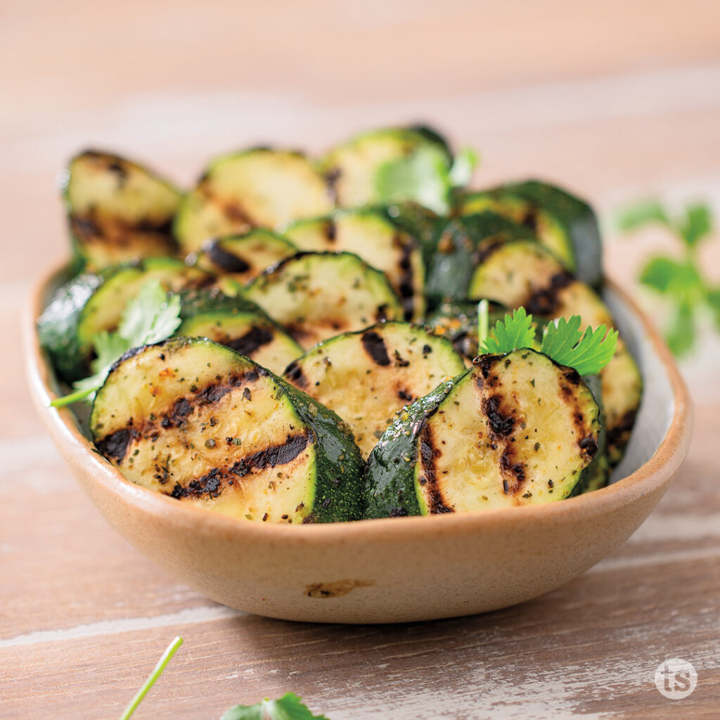 Try this Sí Sí Cilantro Grilled Zucchini