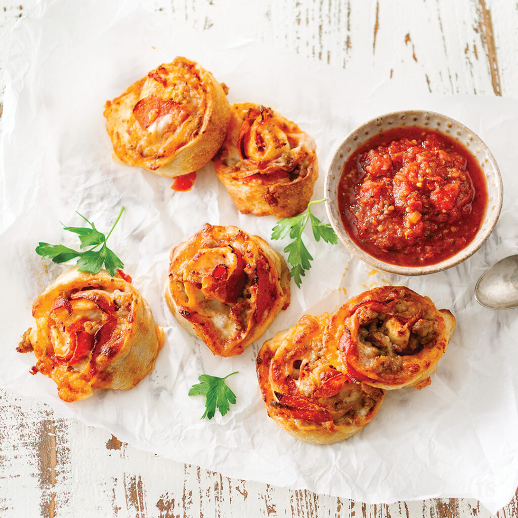 Try these Air Fryer Pizza Pinwheels