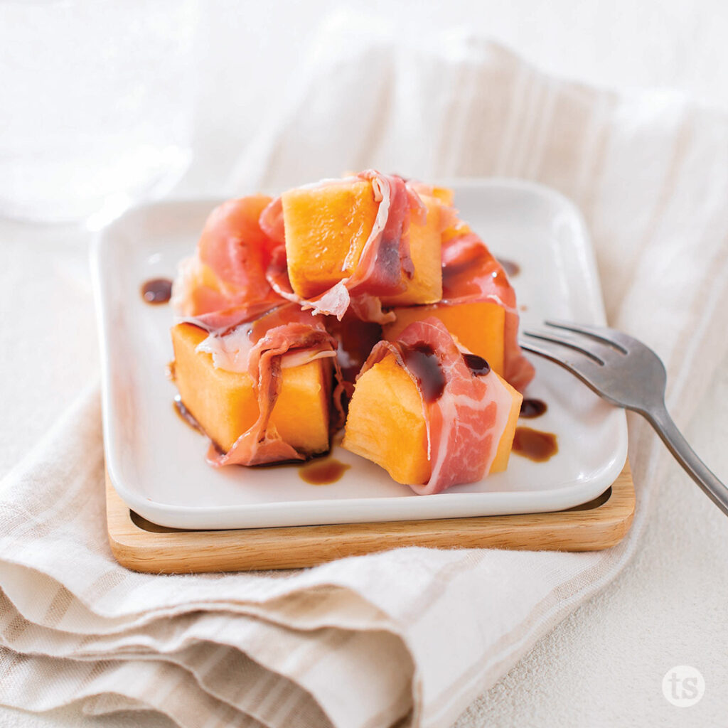 Try these Prosciutto Wrapped Melon