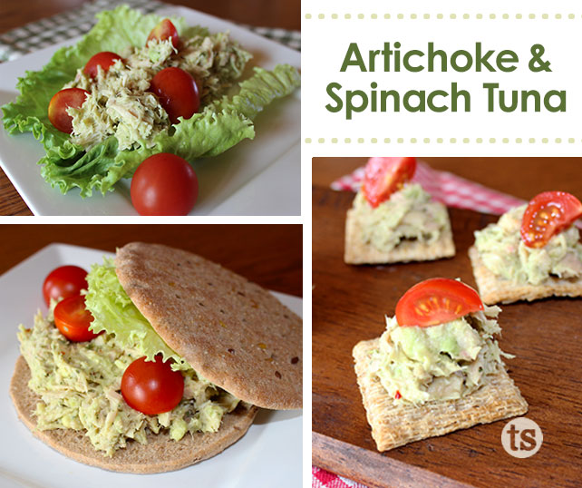 Artichoke & Spinach Tuna Salad