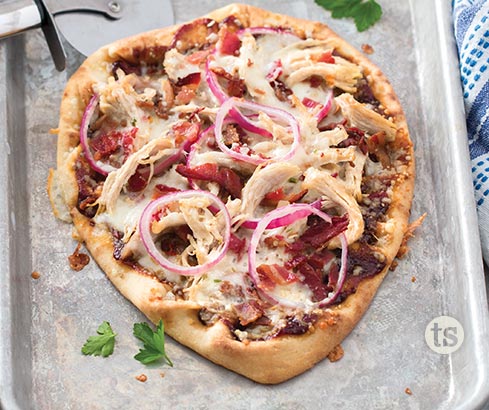 BBQ Chicken Flatbread recipe | Tastefully Simple