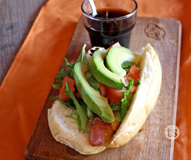 BLT Hot Dog