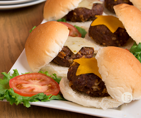 Bacon BBQ Star Sliders