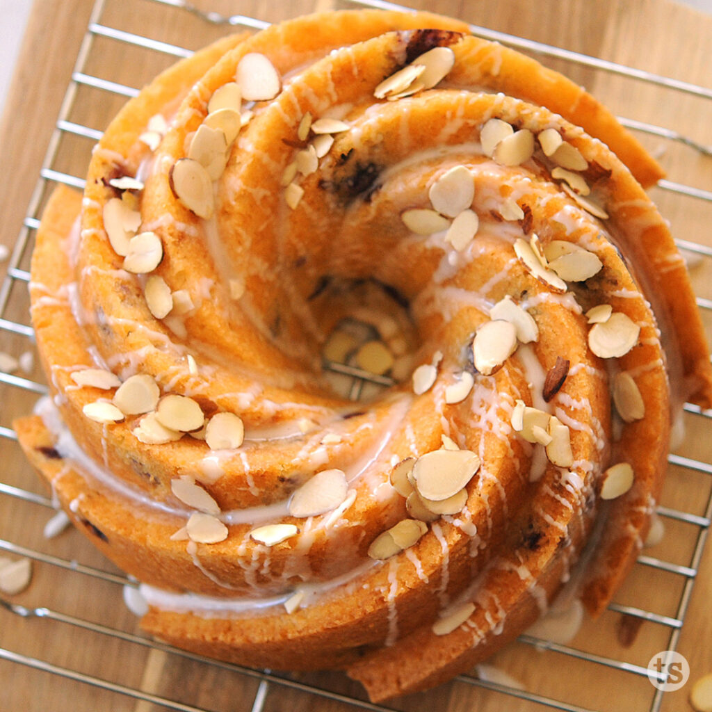 Try this Blueberry Almond Bundt Cake