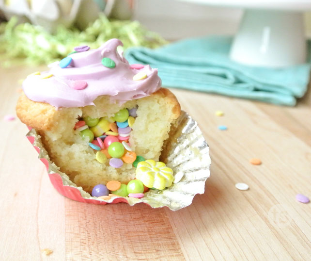 Candy Filled Cupcakes