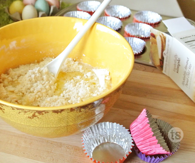 Candy Filled Cupcakes Prep