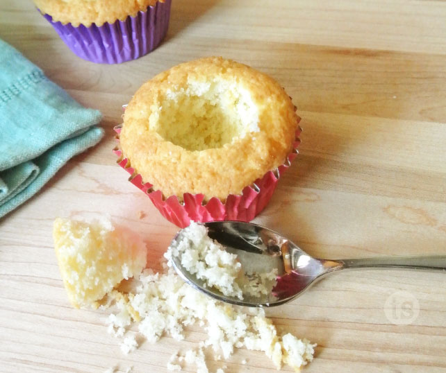 Candy Filled Cupcakes Prep