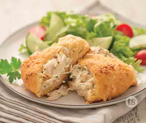 Chicken Alfredo Crescent Ring Recipe