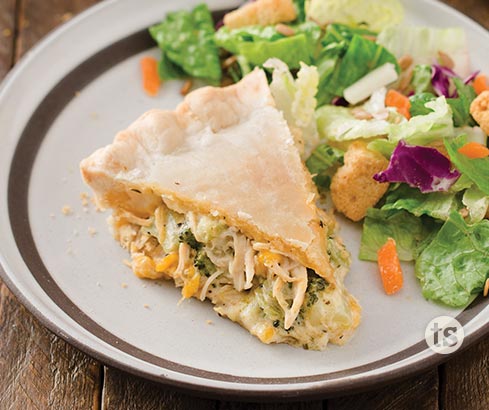 Chicken Broccoli Pot Pie recipe | Tastefully Simple