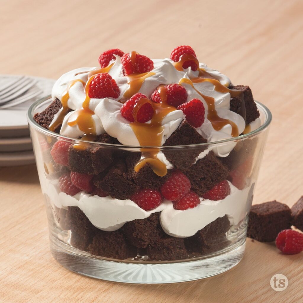 Try this Classy Chocolate Caramel Trifle