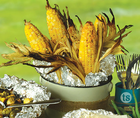 Fire Roasted Corn on the Cob