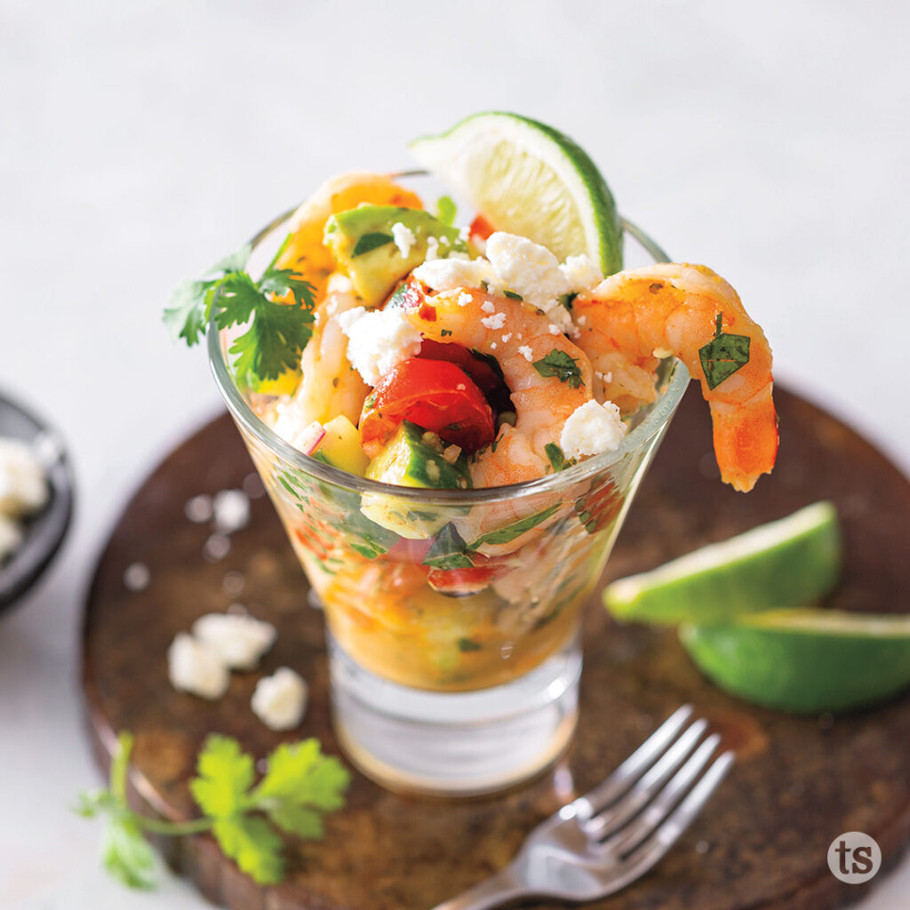 Try this Fiesta Shrimp Cocktail