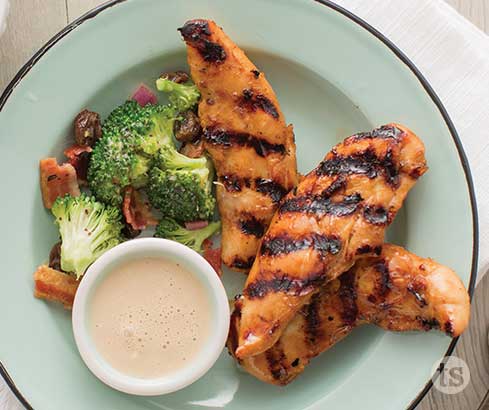 Grilled Honey Teriyaki Chicken Tenders