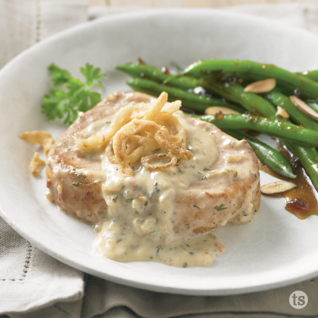 Try these Pesto Pork Chops