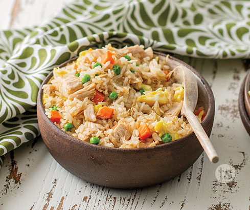 Quick and Easy Chicken Fried Rice recipe | Tastefully Simple