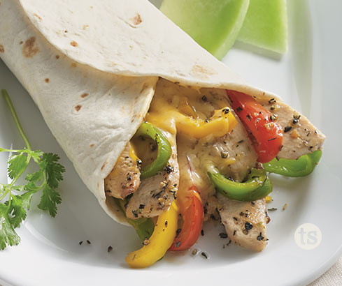 Rustic Chicken Wraps