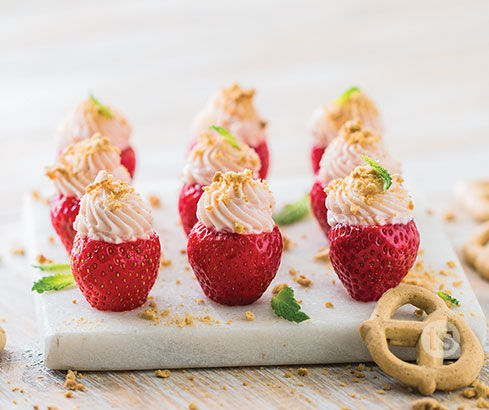 Strawberry Shortcake Stuffed Strawberries recipe | Tastefully Simple