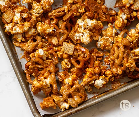 Sweet Caramel Snack Mix | Tastefully Simple