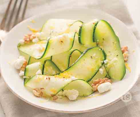 Zucchini Ribbon Salad Recipe