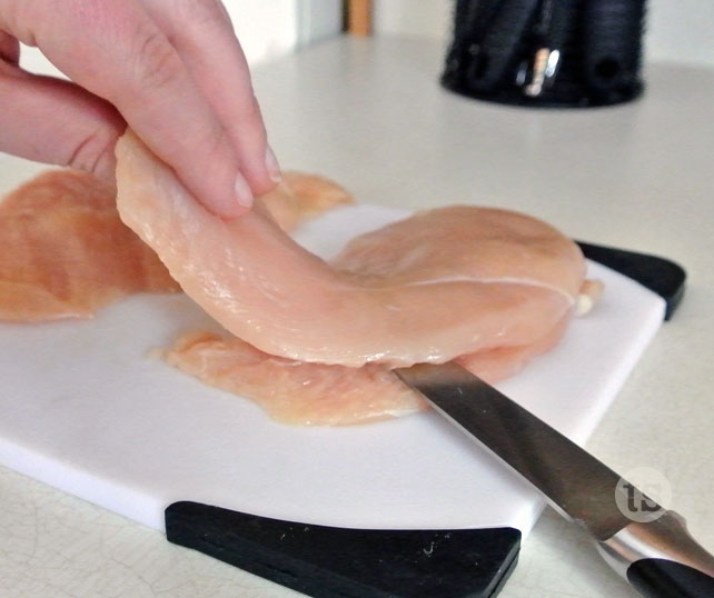 Creamy Garlic Chicken Prep