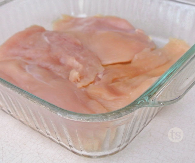 Creamy Garlic Chicken Prep