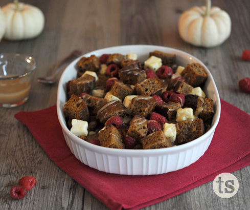 Overnight Pumpkin French Toast Bake recipe | Tastefully Simple