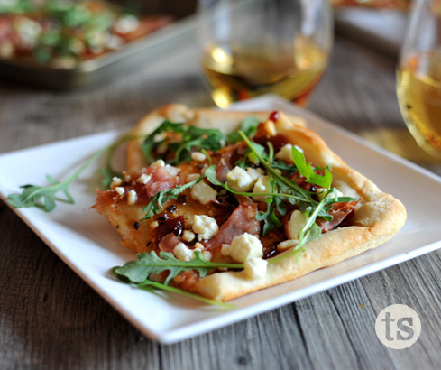 Prosciutto Bacon Jam Pizza recipe | Tastefully Simple