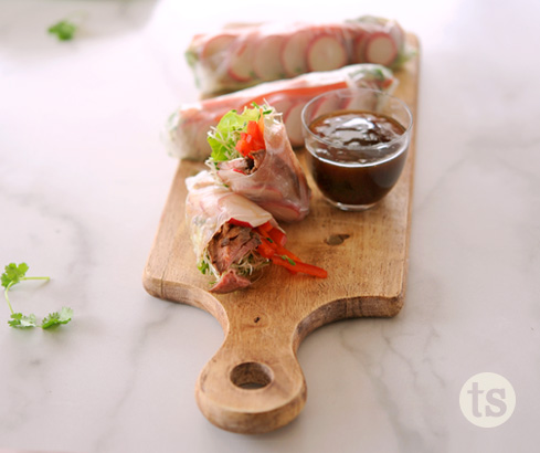 Think Spring – Spring Rolls, That Is! blog post | Tastefully Simple