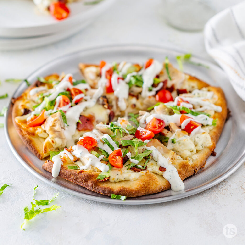 Try this Bacon Chicken Club Pizza