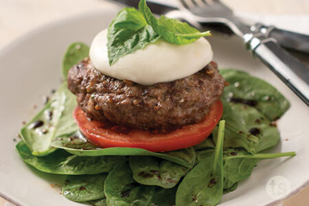 5-Star Grill Recipes featuring Citrus Herb Caprese Burgers