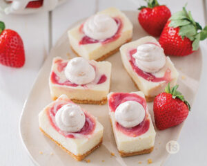 Strawberry Cheesecake Bites