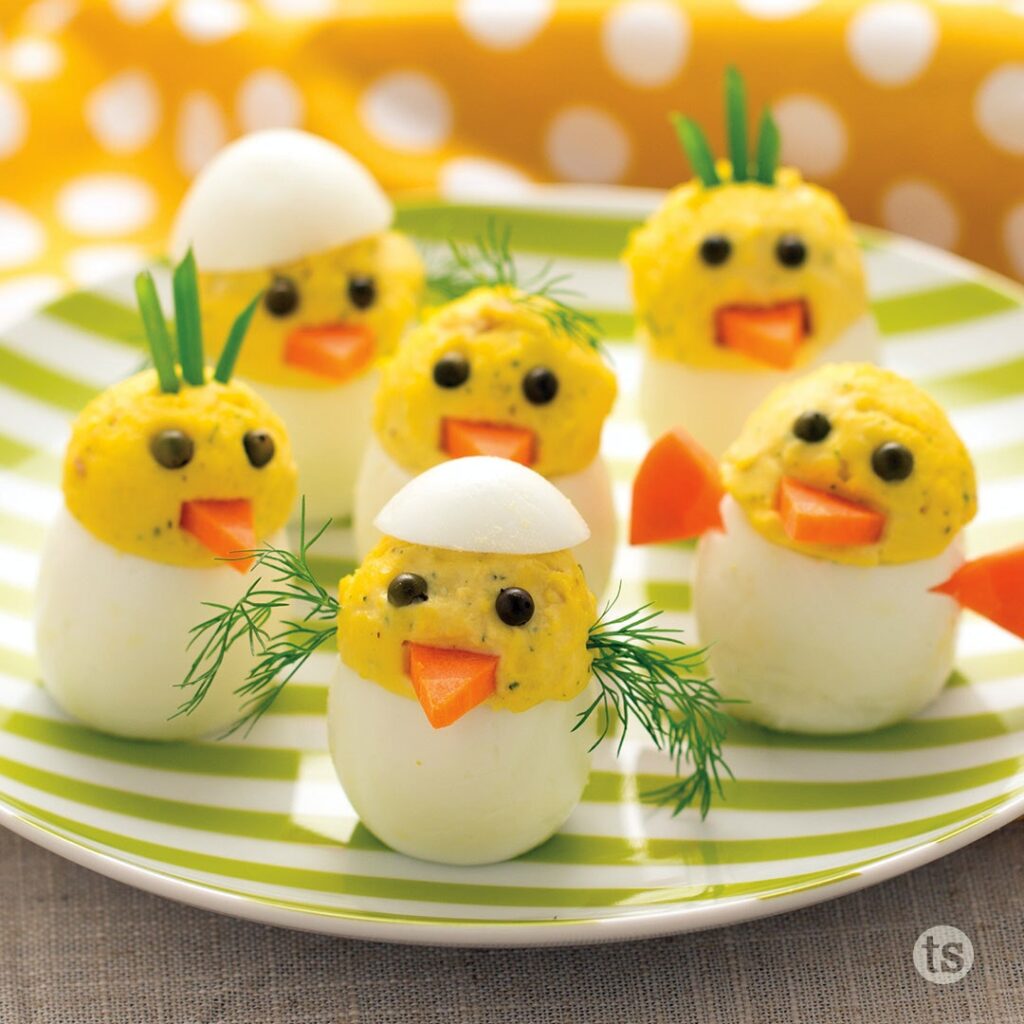 Try these Chick Deviled Eggs