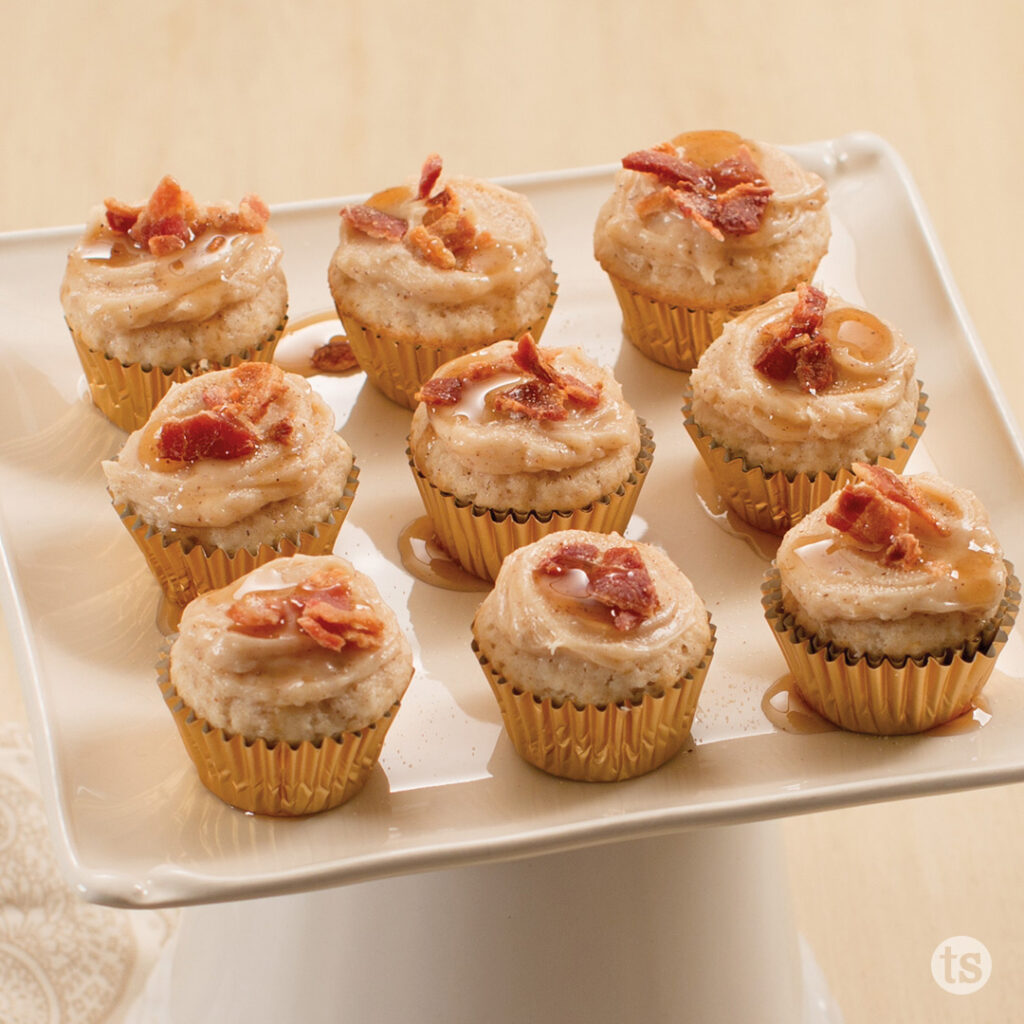 Try these Cinnamon & Bacon Pancake Bites