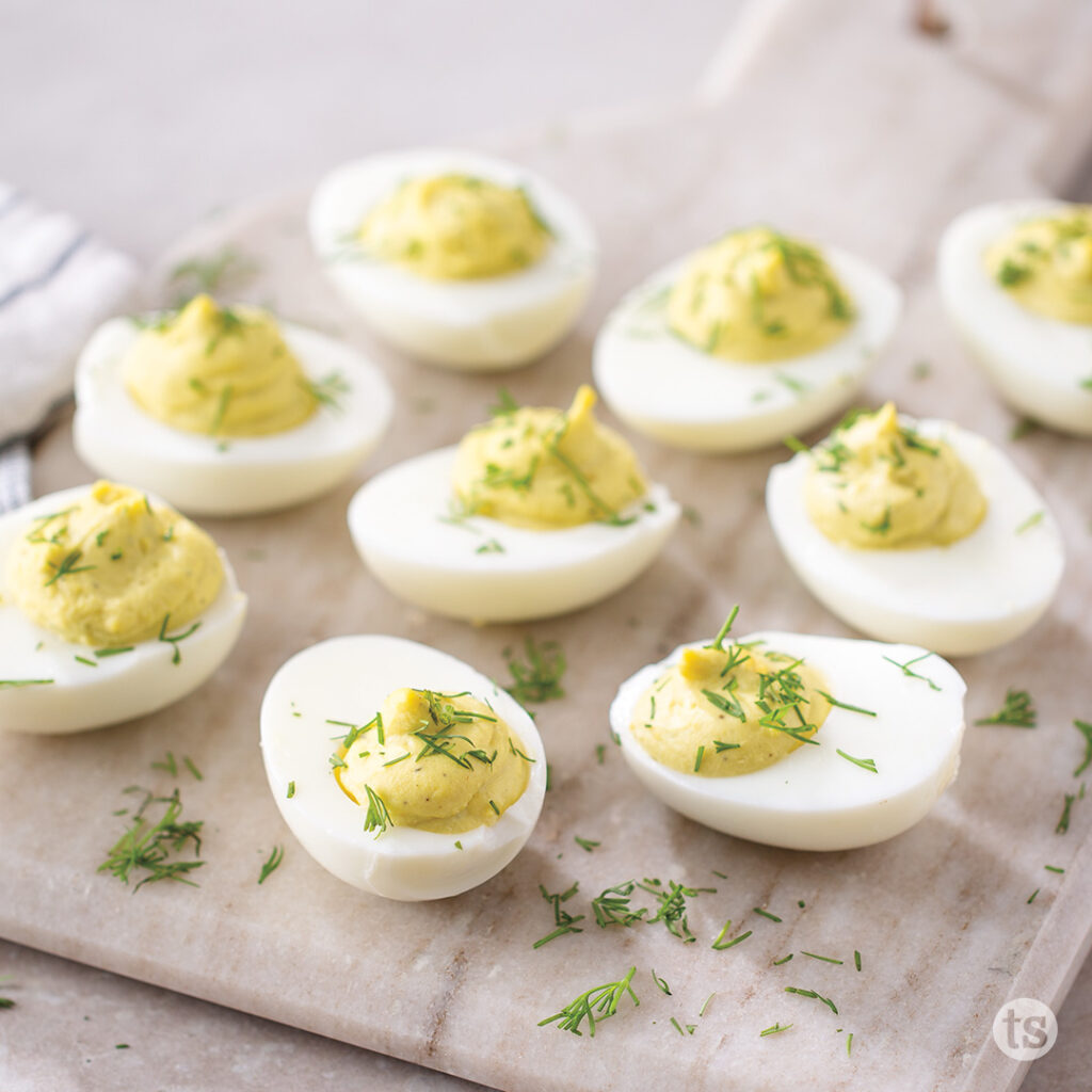 Try these Dilly Deviled Eggs