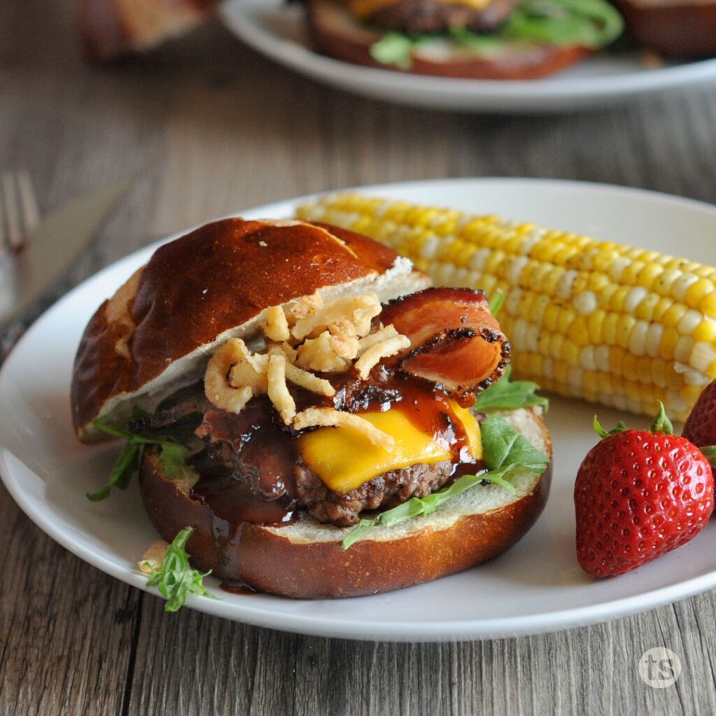 Try these Smokehouse BBQ Burgers