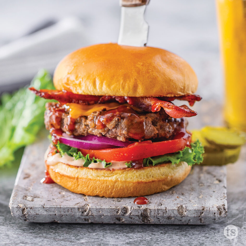 Try these Smoky Bacon BBQ Cheeseburgers