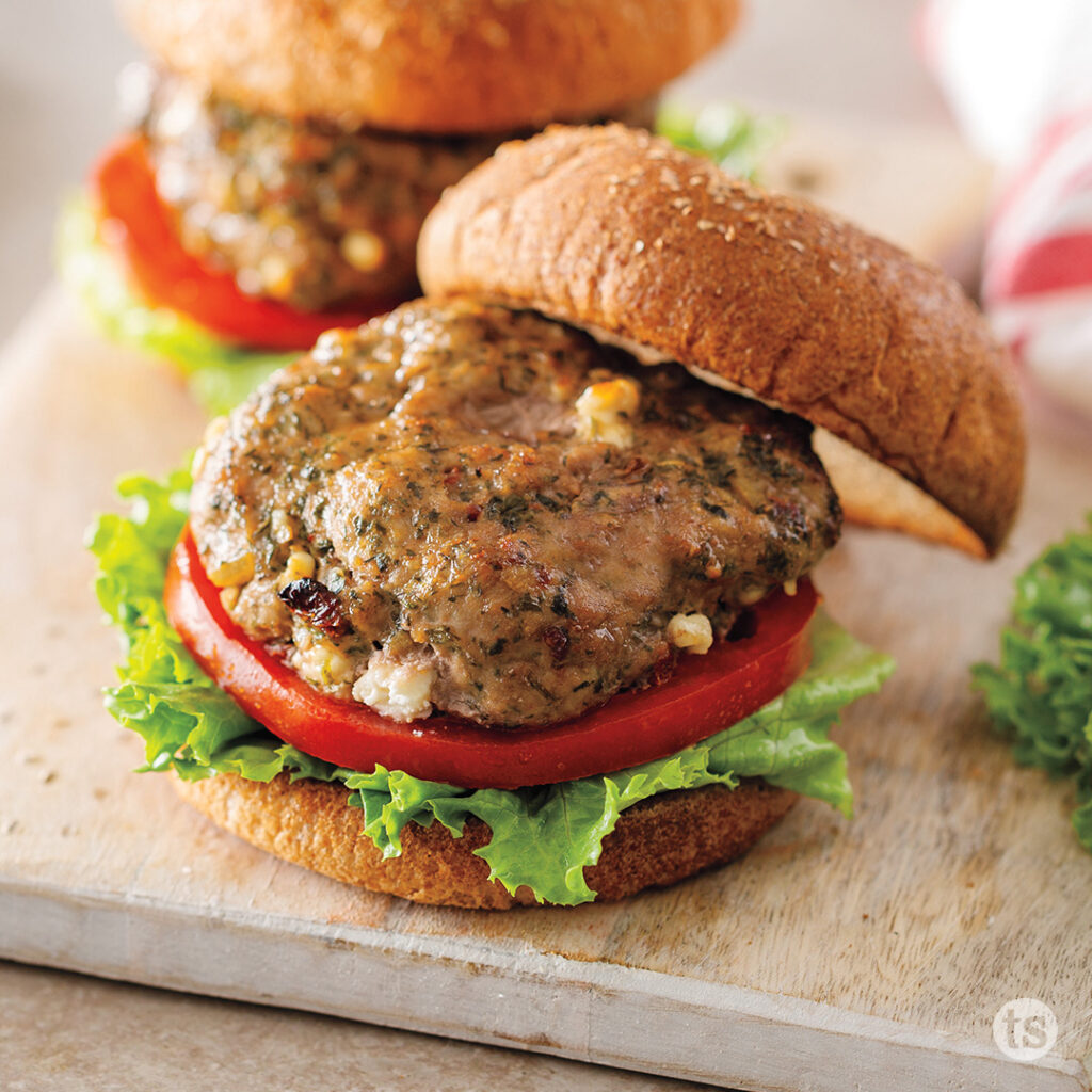 Try these Spinach & Feta Turkey Burgers