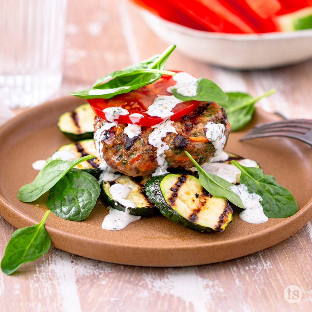 Try these Spinach & Herb Turkey Burgers