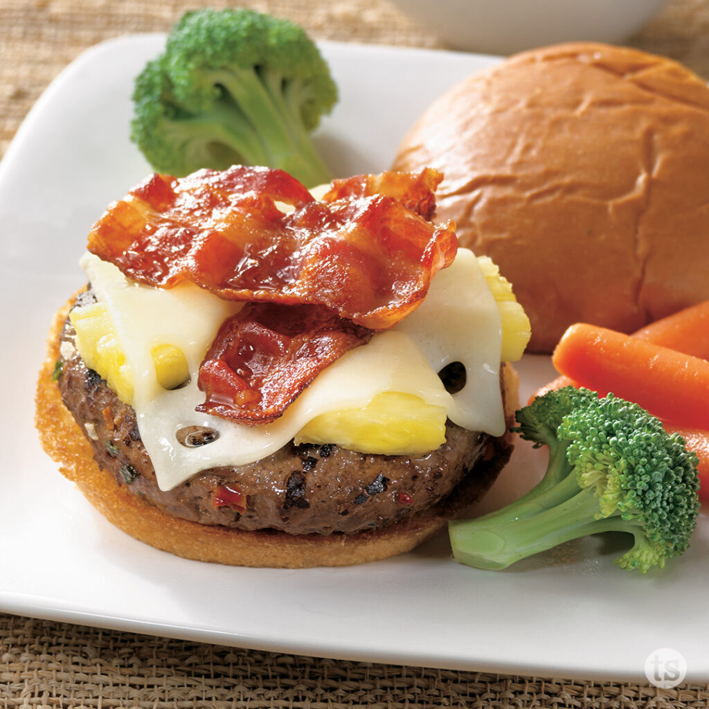 Try these Tropical Teriyaki Burgers